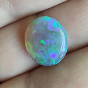 Lightning Ridge Black Opal $500/ct 15mm x 13.5mm 7.28cts