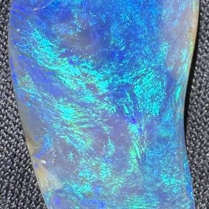 $532 IMG6057 - Lightning Ridge Carved Foot opal 25 x 13 x 3mm 4.83cts