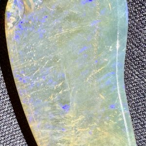 $90 IMG7123 - Lambina Carved Foot opal 28 x 14 x 3mm 8.76cts