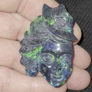 Opal Andamooka Matrix Carvings