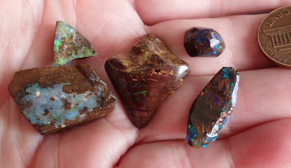 Boulder Opals - 5 Faced Stones IMG1189