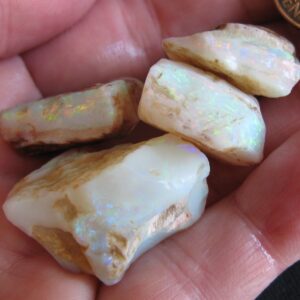 Coober Pedy Opal Gems x 4 .73oz $3,500:oz IMG5371