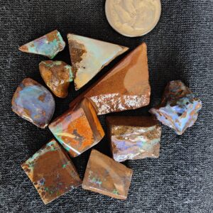 Boulder Opals x 10 .5oz IMG2742