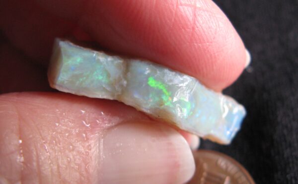 Coober Pedy Opal Beautiful Greens & Gold $1,800/oz .1oz IMG2225