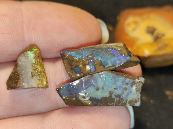 Boulder Opals 5 pieces- Part of Parcel - only stones shown- IMG5040