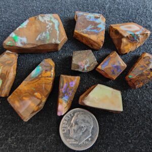 Boulder Opals x10 .785oz IMG3400-05