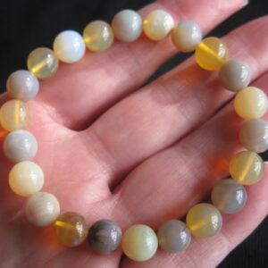 Lambina 9mm round bracelet 72cts (6 amber stones) IMG0783