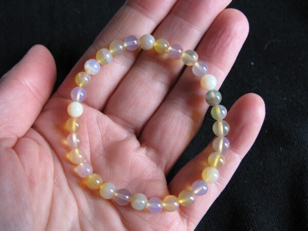 Mixed Opal Bracelet 6mm round 34cts IMG3444