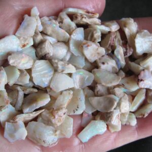 Coober Pedy part Sea Shells gem Reds & Greens $400/oz 2oz IMG 1777