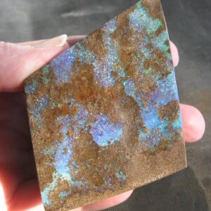 $318 IMG8507 - Boulder Opal Beautiful Greens & Blues 2.25” x 2” x 1” thick 4.55oz