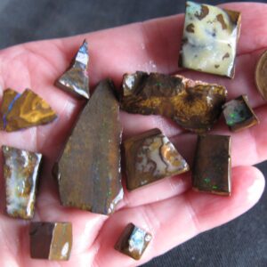 $55 discounted IMG5904 - Boulder Opal Slices (11) were $6 each (MW)