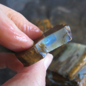 Boulder Opal single piece 1.25” x .9” x .25” IMG1768