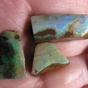 $75 IMG1207 - Boulder Opals very bright terrific value (3) $25 each 8.4g