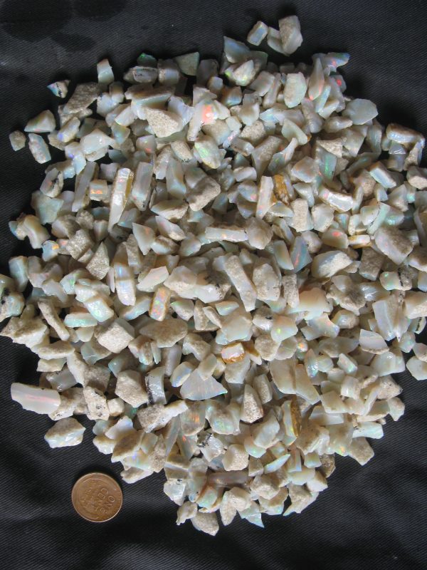 $8,075 IMG0365 - Mintubi Super Gem Small Brilliant Opals $850/oz 9.5oz