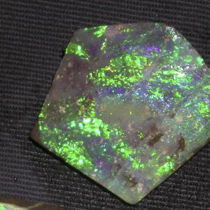 $1,000 IMG4608 - Boulder Opal Greens & Blues 27mm x 28mm 46.9cts