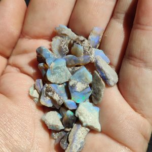 $108 IMG5657-58 - Mintubi Dark Base / Black small stones .54oz $200/oz