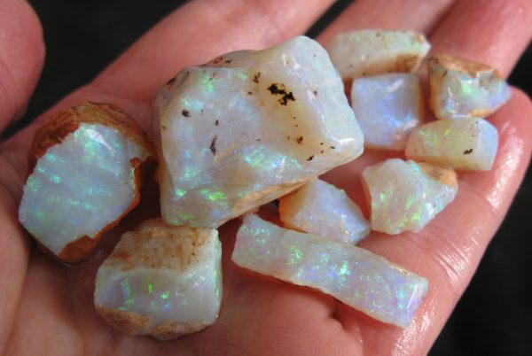 $4,080 IMG8763 - Andamooka Blue Green Inlay Opal $3,000/oz 1.36oz