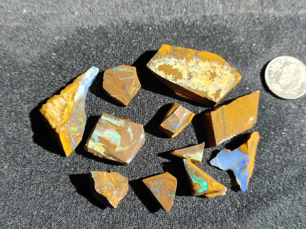 $55 IMG5822-24 - Boulder Opal slices x11 - Was $66