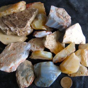 $82.50 IMG1559 - Andamooka Potch & Matrix Opal very very suitable for knappers $5/oz 16.5oz