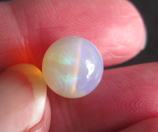 $296 IMG1442 - Andamooka Crystal Gem 10.5mm Round 5.96cts