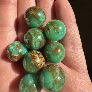$36-IMG6094-Chrysoprase Beads-14-16mm Round-29.6cts.1
