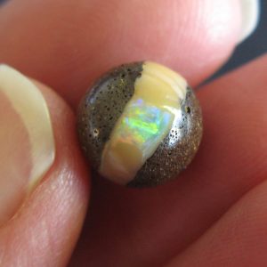 $260 IMG2853 - Boulder Opal Bead 10mm Round 6.96cts