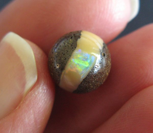 $260 IMG2853 - Boulder Opal Bead 10mm Round 6.96cts