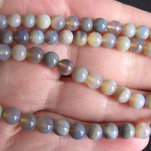 $260 IMG4582 - Lightning Ridge 6-8mm Round Strand 82.8cts