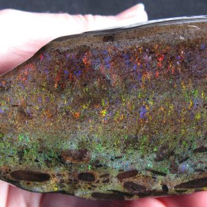 $1,250 IMG1892 -Rainbow Matrix Super Gem 9.85oz such a natural beautiful shape