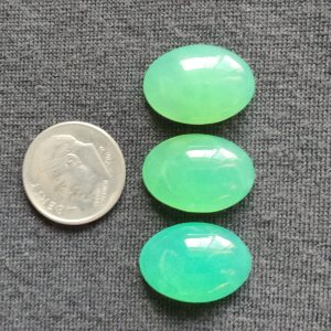 $162 IMG2272 - Chrysoprase x3 18x13mm Cabochons 32.4cts $5/ct