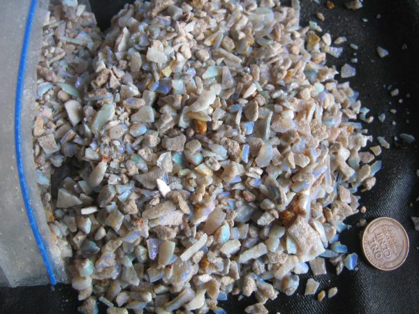 $162 IMG3464 - Mintubi Chips very bright with sand .65 kilo/20.8oz