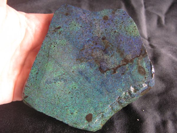 $180 IMG4053 - Partly treated Rainbow Matrix Opal not sealed 6.5oz