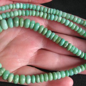 $248 IMG5551 - Chrysoprase 4-10mm Rondel Strand 136cts