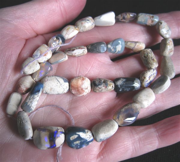 $265 IMG5105 - Lightning Ridge Freeform Strand 106cts
