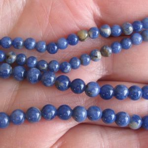 $80 IMG5890 - Lapis Blue 4-6mm Round Strand 57cts
