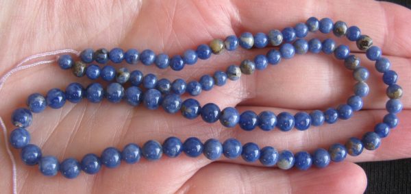 $80 IMG5890 - Lapis Blue 4-6mm Round Strand 57cts