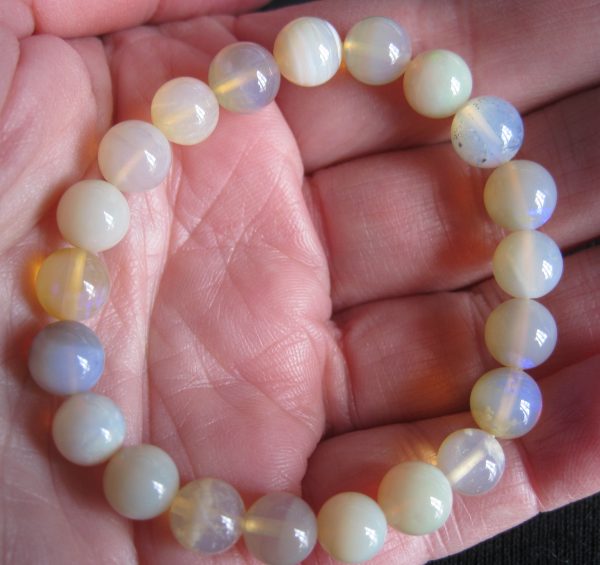 $97 IMG6242 - Andamooka 8mm Round Bracelet 54cts