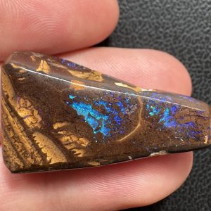 $110 IMG3452 - Qld Boulder Opal /Double sided cut 34 x 15 x 10mm 46.7cts