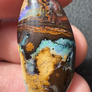 $119 IMG3435 - Qld Boulder Opal 24 x 11 x 6mm 18.4cts