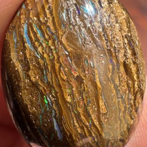 $120 IMG3959 - Qld Boulder opal 23 x 17 x 9mm 35.9cts