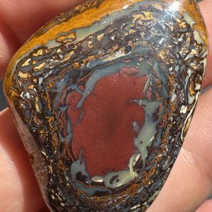 $145 IMG3784 - Qld Boulder opal /Double sided yowah nut 43 x 30 x 8mm 95.3cts