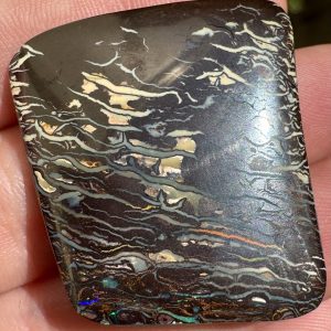$39 IMG3602 - Qld Boulder opal 33 x 29 x 3mm 49.7cts