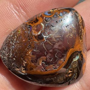 $39 IMG3663 - Qld Boulder opal 24 x 22 x 4mm 26.4cts