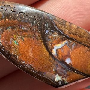 $40 IMG3871 - Qld Boulder opal /Double sided 33 x 15 x 6mm 40.4cts