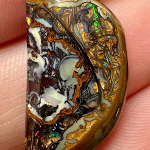 $49 IMG3408 - Qld boulder opal /Double sided 22 x 11 x 4mm 13.9cts