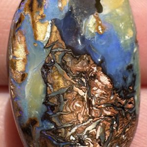 $49 IMG3703 - Qld Boulder opal 25 x 14 9mm 31cts