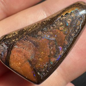 $49 IMG3879 - Qld Boulder opal 31 x 16 x 6mm 44.4cts