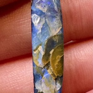 $69 IMG3371 - Qld Boulder opal 47 x 13 x 7mm 21.6cts