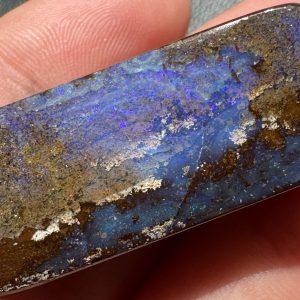 $70 IMG4115 - Qld Boulder opal /Drilled pendant 31 x 13 x 8mm 56.5cts