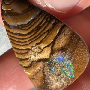 $80 IMG4141 - Qld Boulder opal /Drilled pendant 28 x 17 x 6mm 32.3cts